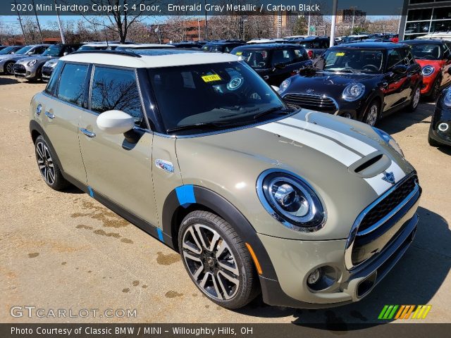 2020 Mini Hardtop Cooper S 4 Door in Emerald Gray Metallic