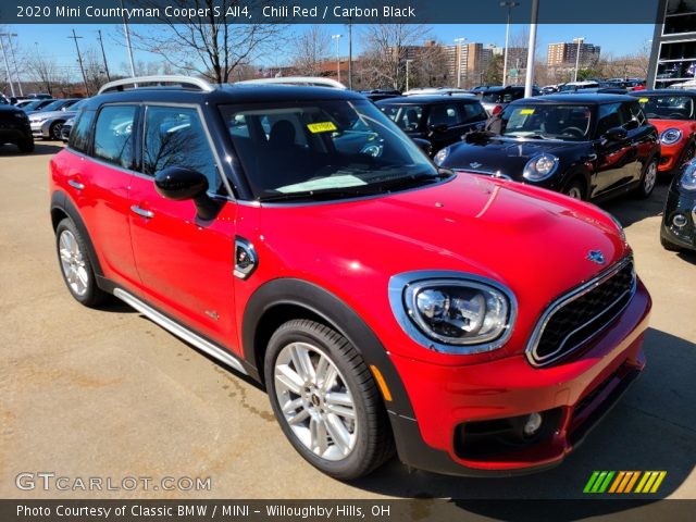 2020 Mini Countryman Cooper S All4 in Chili Red