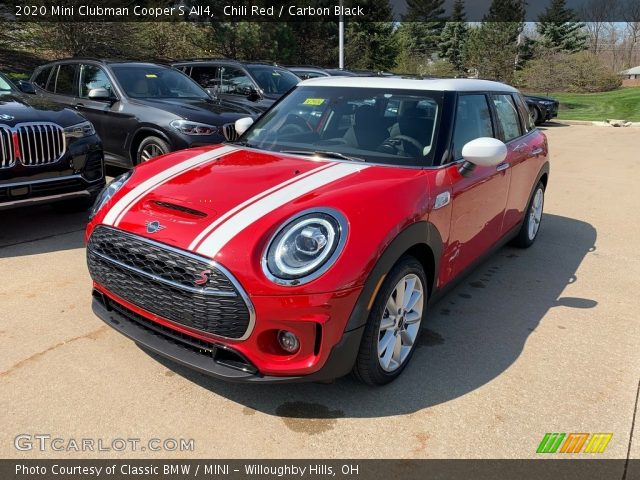 2020 Mini Clubman Cooper S All4 in Chili Red