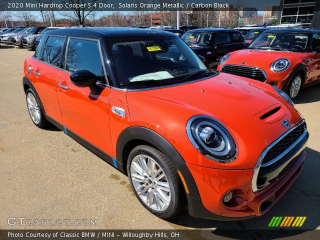 2020 Mini Hardtop Cooper S 4 Door in Solaris Orange Metallic