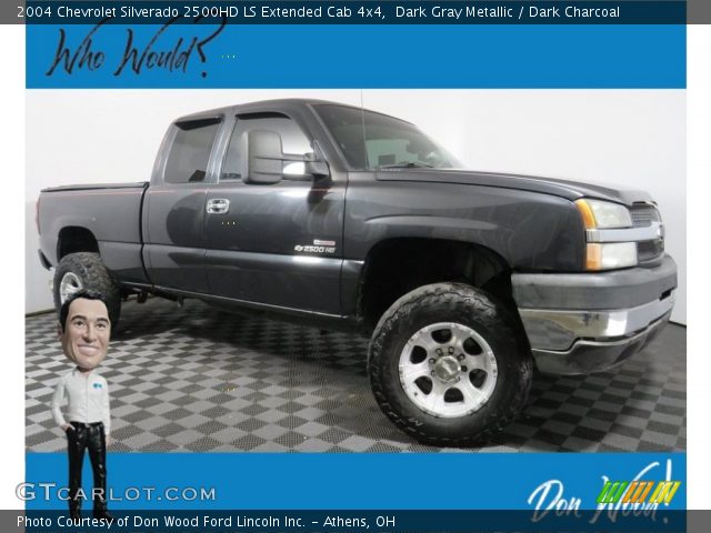 2004 Chevrolet Silverado 2500HD LS Extended Cab 4x4 in Dark Gray Metallic