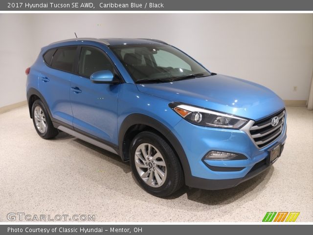 2017 Hyundai Tucson SE AWD in Caribbean Blue
