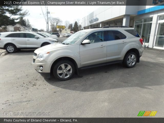 2015 Chevrolet Equinox LT in Champagne Silver Metallic