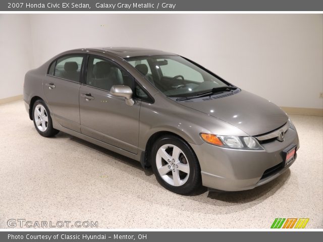 2007 Honda Civic EX Sedan in Galaxy Gray Metallic