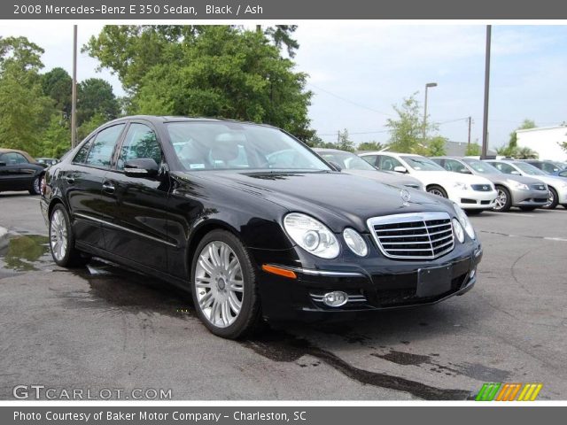 2008 Mercedes-Benz E 350 Sedan in Black