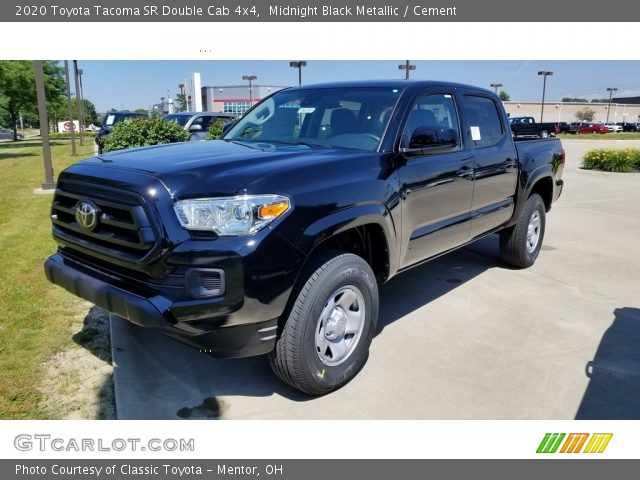 2020 Toyota Tacoma SR Double Cab 4x4 in Midnight Black Metallic