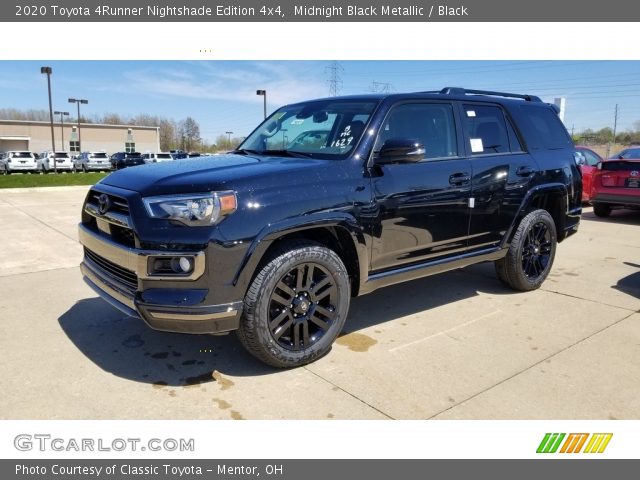 2020 Toyota 4Runner Nightshade Edition 4x4 in Midnight Black Metallic