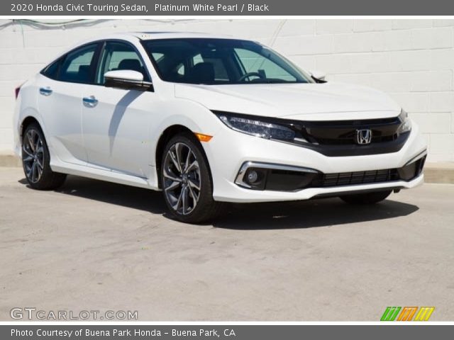 2020 Honda Civic Touring Sedan in Platinum White Pearl