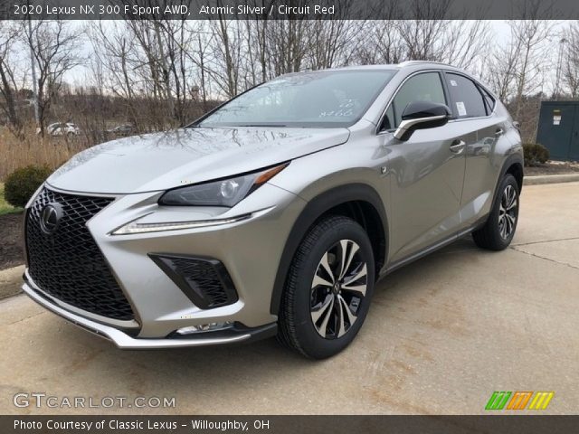 2020 Lexus NX 300 F Sport AWD in Atomic Silver
