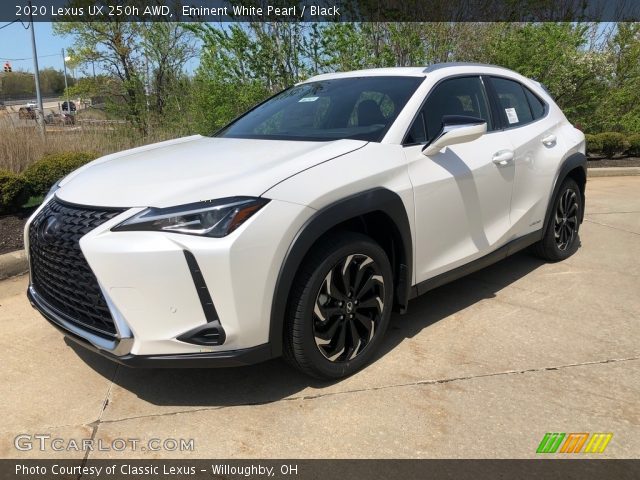 2020 Lexus UX 250h AWD in Eminent White Pearl