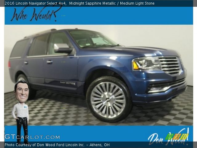 2016 Lincoln Navigator Select 4x4 in Midnight Sapphire Metallic