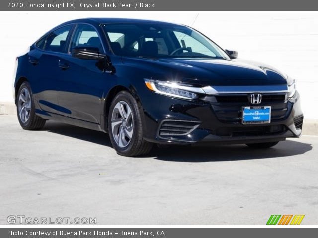 2020 Honda Insight EX in Crystal Black Pearl