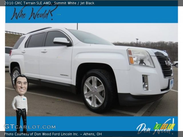 2010 GMC Terrain SLE AWD in Summit White