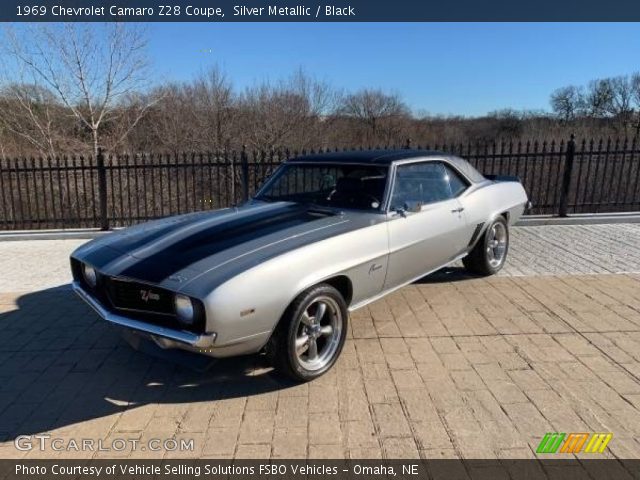 1969 Chevrolet Camaro Z28 Coupe in Silver Metallic
