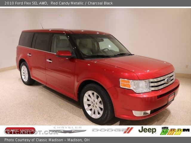2010 Ford Flex SEL AWD in Red Candy Metallic