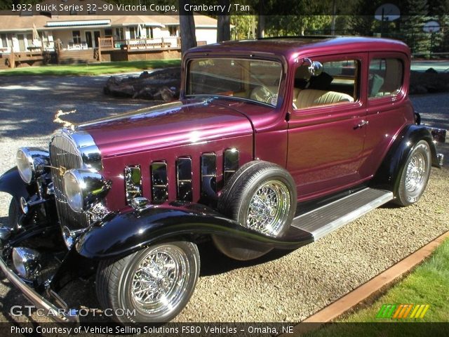 1932 Buick Series 32-90 Victoria Coupe in Cranberry
