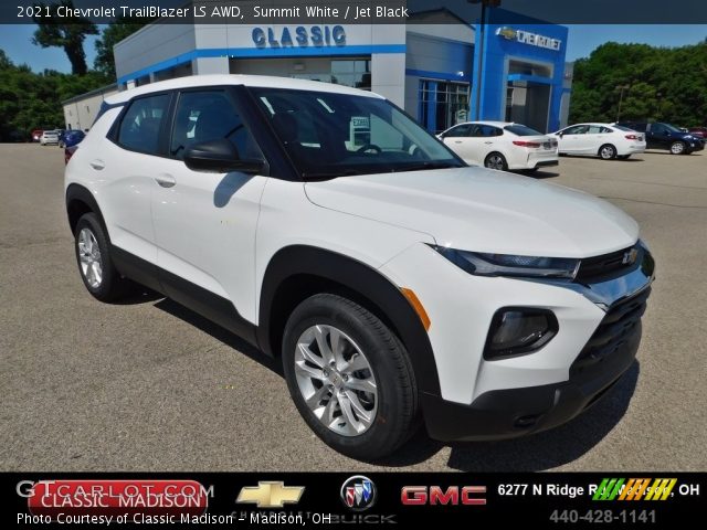2021 Chevrolet TrailBlazer LS AWD in Summit White