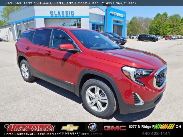 2020 GMC Terrain SLE AWD in Red Quartz Tintcoat