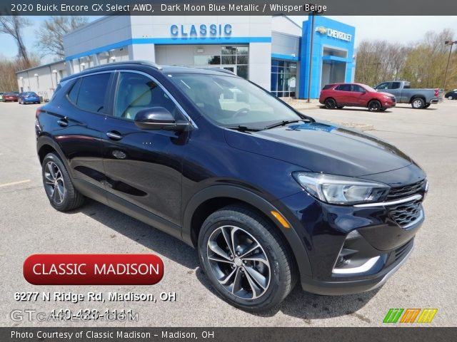 2020 Buick Encore GX Select AWD in Dark Moon Blue Metallic