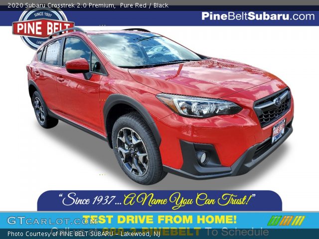 2020 Subaru Crosstrek 2.0 Premium in Pure Red