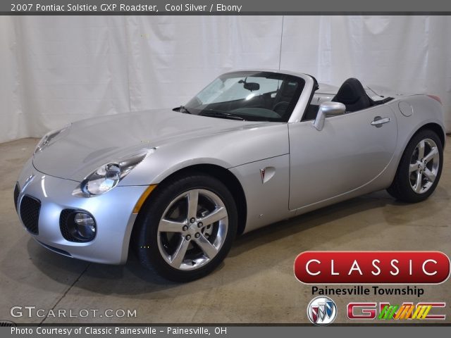 2007 Pontiac Solstice GXP Roadster in Cool Silver