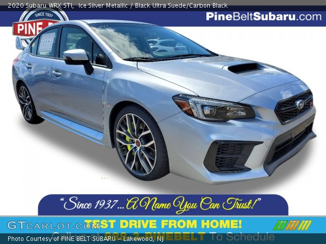 2020 Subaru WRX STI in Ice Silver Metallic