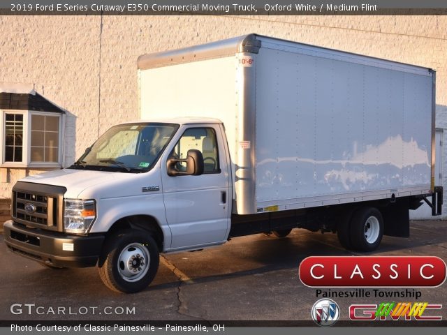 2019 Ford E Series Cutaway E350 Commercial Moving Truck in Oxford White