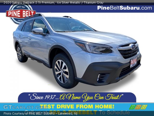 2020 Subaru Outback 2.5i Premium in Ice Silver Metallic