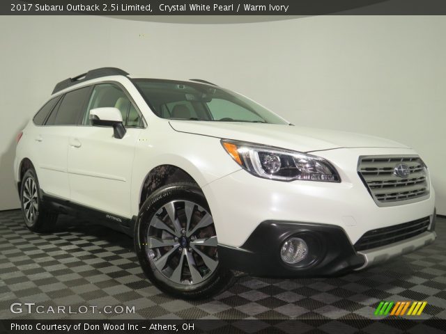 2017 Subaru Outback 2.5i Limited in Crystal White Pearl