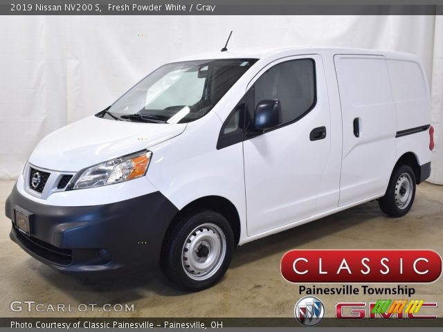 2019 Nissan NV200 S in Fresh Powder White