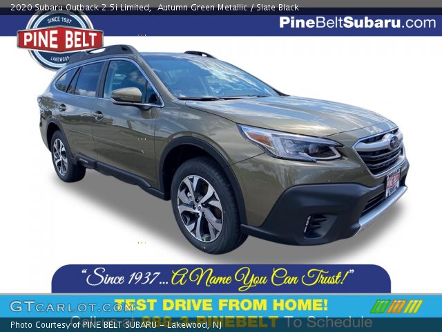 2020 Subaru Outback 2.5i Limited in Autumn Green Metallic