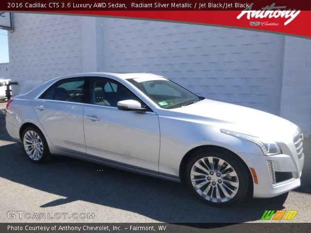 2016 Cadillac CTS 3.6 Luxury AWD Sedan in Radiant Silver Metallic