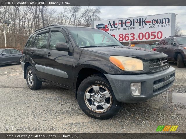 2001 Toyota RAV4 4WD in Black