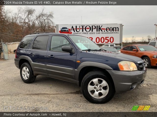 2004 Mazda Tribute ES V6 4WD in Calypso Blue Metallic