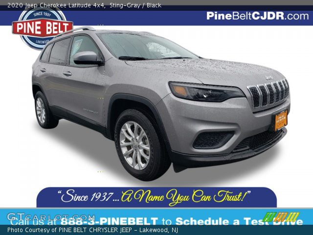 2020 Jeep Cherokee Latitude 4x4 in Sting-Gray
