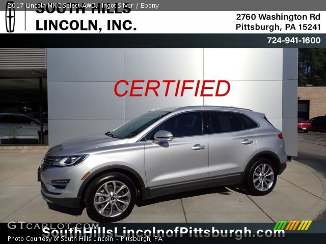 2017 Lincoln MKC Select AWD in Ingot Silver