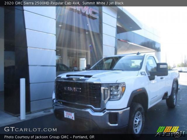 2020 GMC Sierra 2500HD Regular Cab 4x4 in Summit White