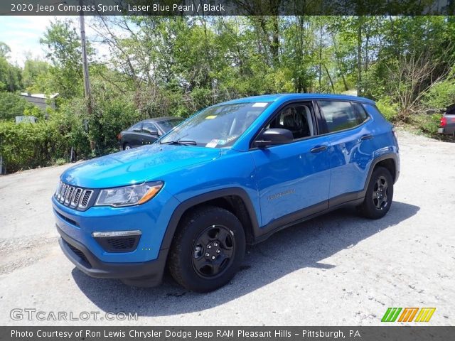 2020 Jeep Compass Sport in Laser Blue Pearl