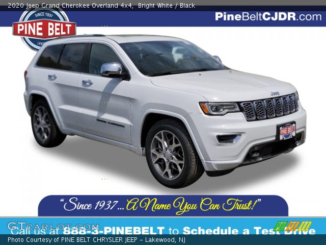 2020 Jeep Grand Cherokee Overland 4x4 in Bright White