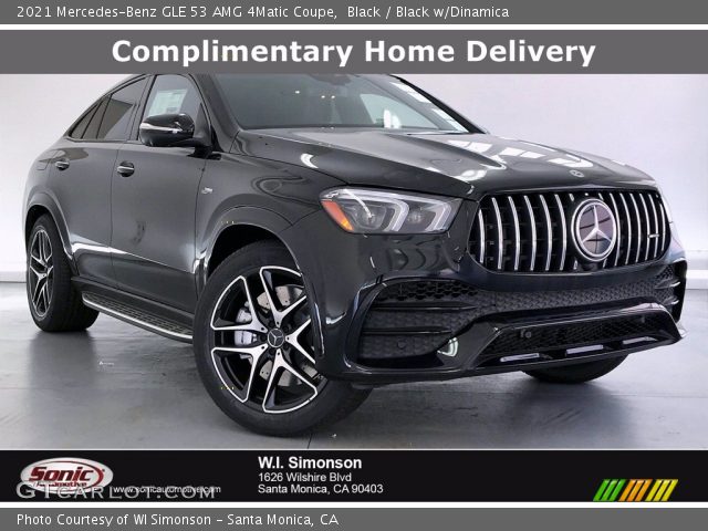 2021 Mercedes-Benz GLE 53 AMG 4Matic Coupe in Black