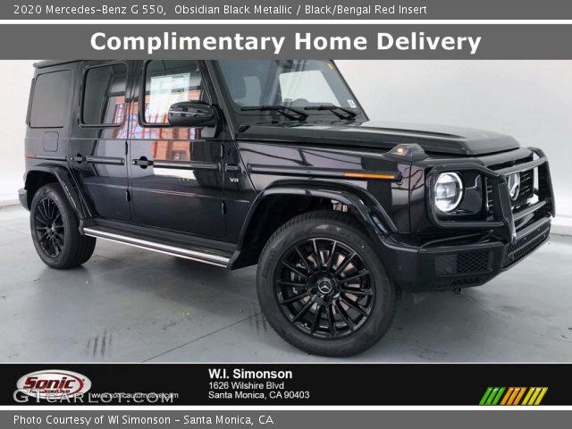 2020 Mercedes-Benz G 550 in Obsidian Black Metallic