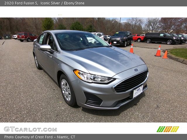 2020 Ford Fusion S in Iconic Silver