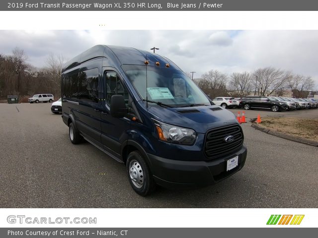 2019 Ford Transit Passenger Wagon XL 350 HR Long in Blue Jeans