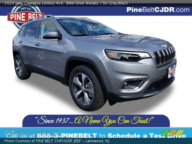 2020 Jeep Cherokee Limited 4x4 in Billet Silver Metallic