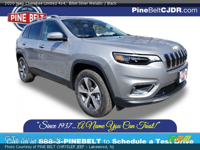 2020 Jeep Cherokee Limited 4x4 in Billet Silver Metallic