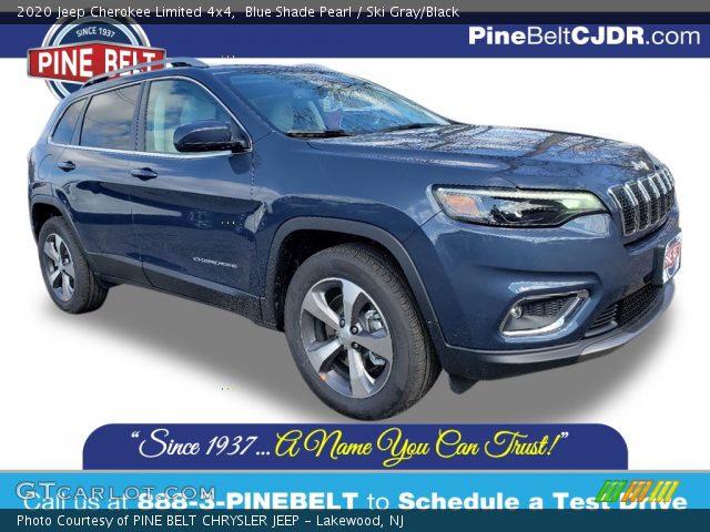 2020 Jeep Cherokee Limited 4x4 in Blue Shade Pearl