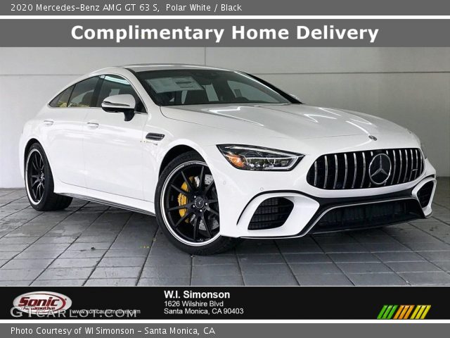 2020 Mercedes-Benz AMG GT 63 S in Polar White