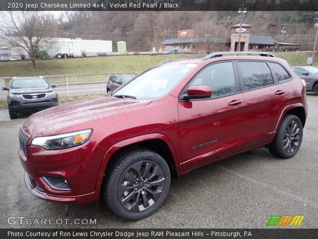 2020 Jeep Cherokee Limited 4x4 in Velvet Red Pearl