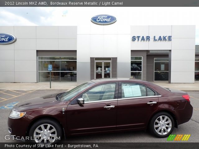 2012 Lincoln MKZ AWD in Bordeaux Reserve Metallic