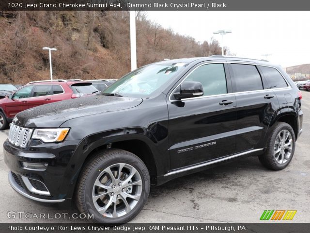 2020 Jeep Grand Cherokee Summit 4x4 in Diamond Black Crystal Pearl